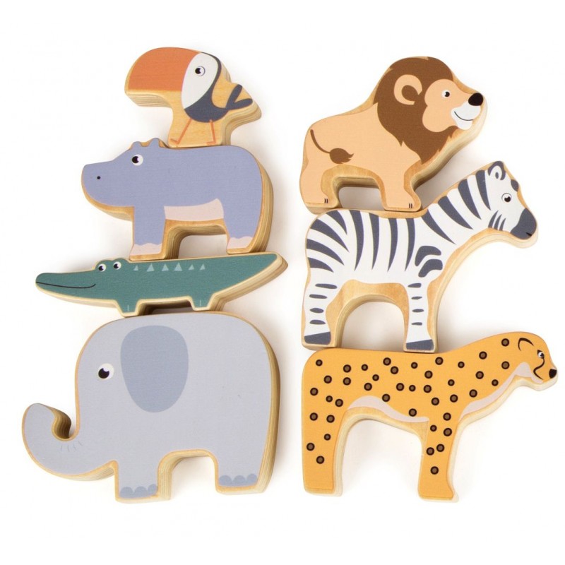 La tour des animaux à empiler La tour des animaux à empiler
