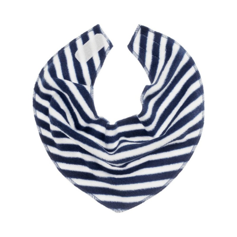 Protège cou bandana rayé bleu marine Protège cou bandana rayé bleu marine