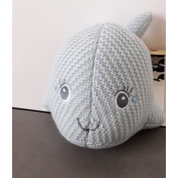 Peluche crochet Baleine 