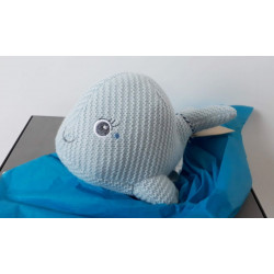 Peluche crochet Baleine 