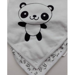 2 Bavoirs Bandana "Panda" 