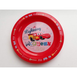 Assiette rouge 'Disney' 