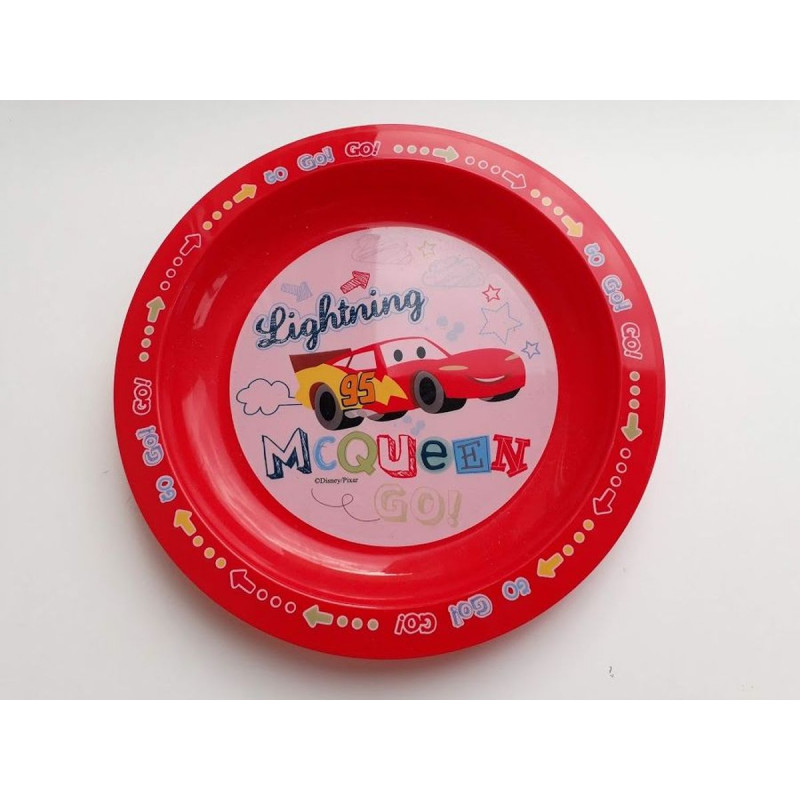 Assiette rouge 'Disney' Assiette rouge 'Disney'