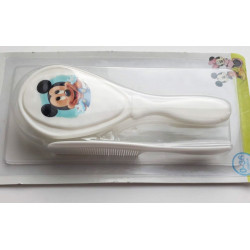 Brosse à cheveux + peigne pour bébé 