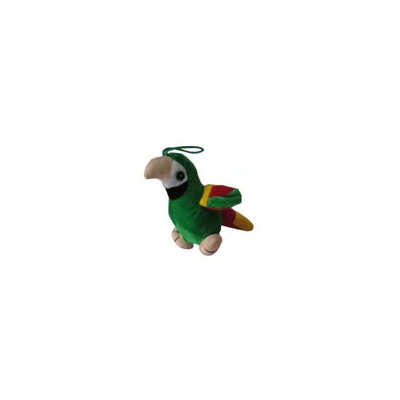 Peluche &#039;perroquet&#039; en vert