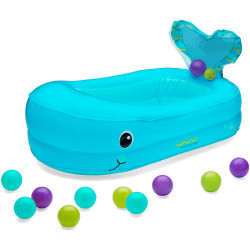 Baignoire gonflable avec balles 