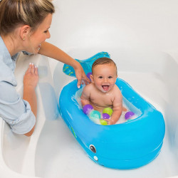 Baignoire gonflable avec balles 