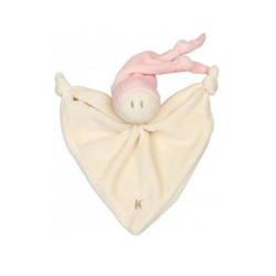 Doudou bio Zmooz rose dès la naissance 