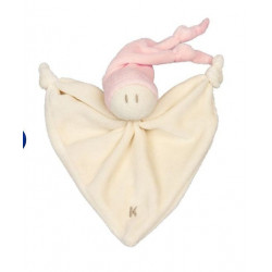 Doudou bio Zmooz rose dès la naissance 