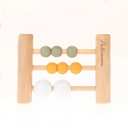 Boulier en bois-Jaune