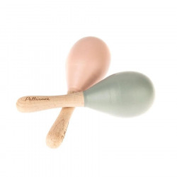 Maracas en bois pour bébé