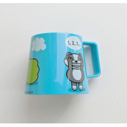 Tasse avec paille 'Tiny Frog' 12 mois + 