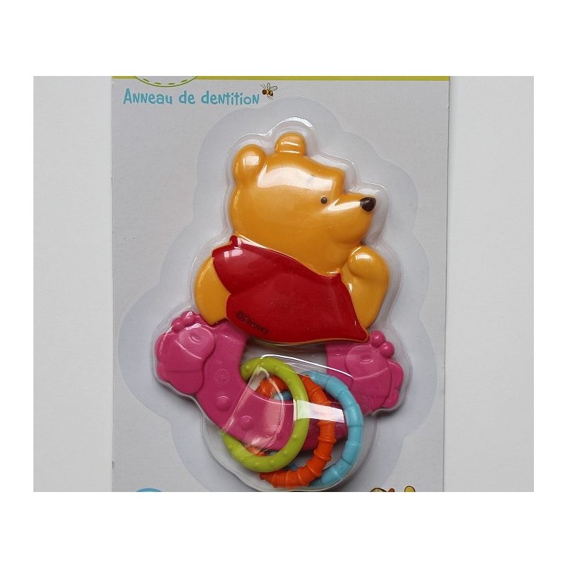 Hochet- Anneau de dentition "Winnie" Hochet- Anneau de dentition "Winnie"