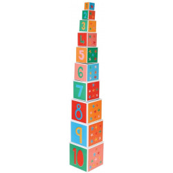 Pyramide 10 cubes  "Le Cirque" 