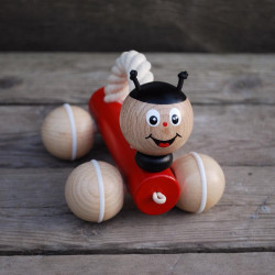 Coccinelle 'Tammy' avec corde