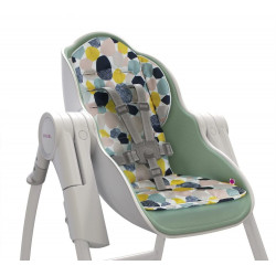 Coussin d'assise chaise haute + poussette 