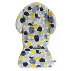 Coussin d'assise chaise haute + poussette 