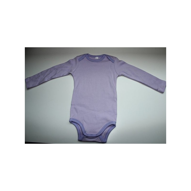 Body uni mauve 12 mois Body uni mauve 12 mois