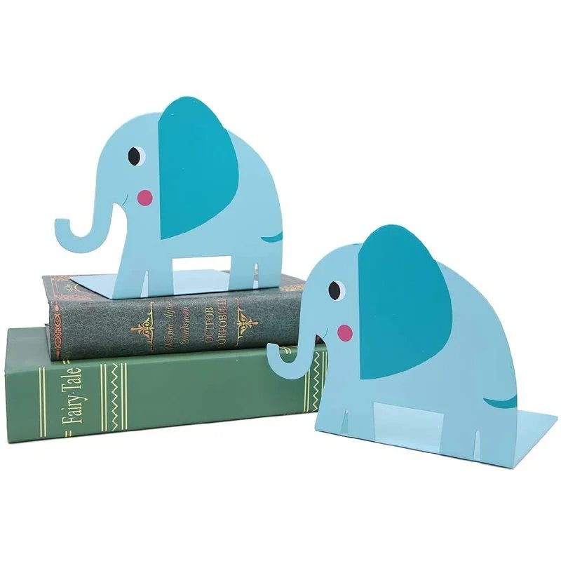 Ensemble de 2 Serres livres Elvis l&#039;Eléphant