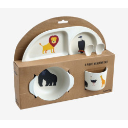 Coffret repas 5 pièces Safari 