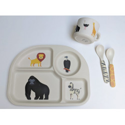 Coffret repas 5 pièces Safari 