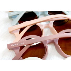 Lunettes de soleil classiques-rose 