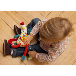 Peluche musicale 'Bob le Coq et sa guitare' 