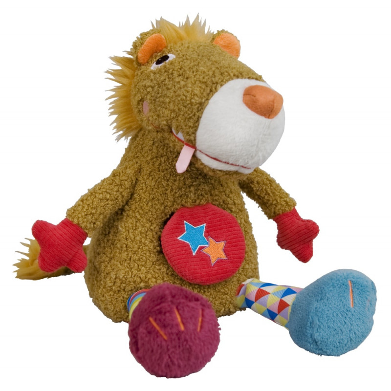 Peluche d'activités 'Marcel Le Lion' + 3 accessoires Peluche d'activités 'Marcel Le Lion' + 3 accessoires