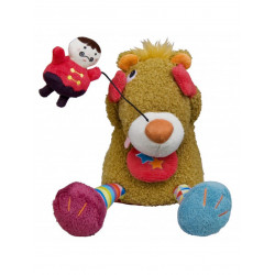 Peluche d'activités 'Marcel Le Lion' + 3 accessoires 