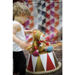 Peluche d'activités 'Marcel Le Lion' + 3 accessoires 