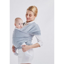 Echarpe de Portage Bebe, Porte Bébé Facile en 100% Coton, Porte bebe tissu,  Couverture de Portage, Kangourou Porte Bebe, Echarpe Porte Bebe, Liste de  Naissance Bébé, Cadeau de Naissance Mixte (T1) 