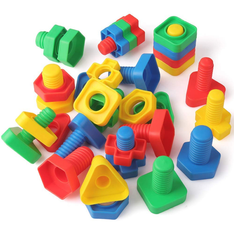 Jeu d'écrous et de boulons à 48 pièces Jeu d'écrous et de boulons à 48 pièces