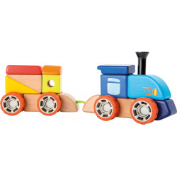 Train-Kit de construction en bois 