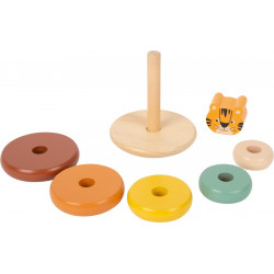 Tigre en bois à empiler 
