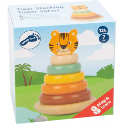 Tigre en bois à empiler 