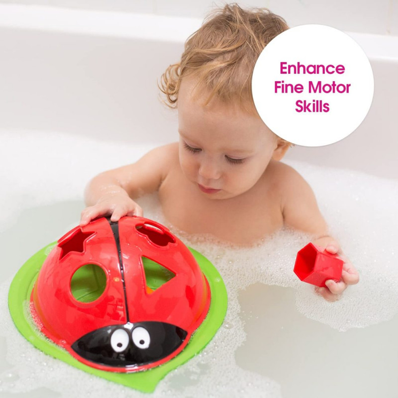 Boite à formes-jeu d&#039;eau&quot;coccinelle&quot;