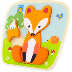 Puzzle en bois Le Renard 