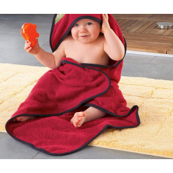 Cape de bain Rouge 