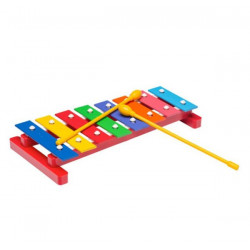 Xylophone 8 lames colorées 