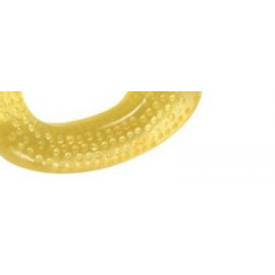 Anneau de dentition souple 'nounours' jaune 