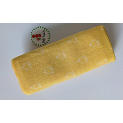 Lange jaune motifs Sophie la Girafe 