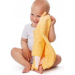 Lange jaune motifs Sophie la Girafe 