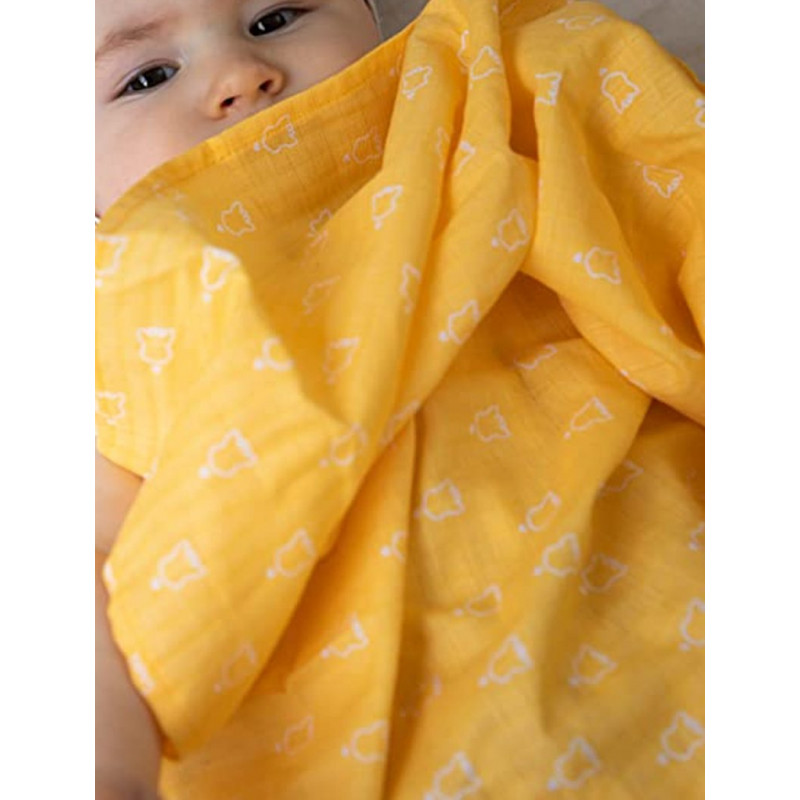 Lange jaune motifs Sophie la Girafe Lange jaune motifs Sophie la Girafe