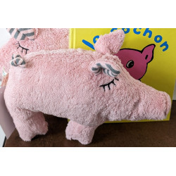 Doudou bio cochon 27 cm