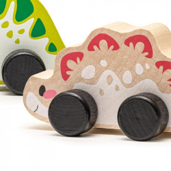 Kit Marionnettes Dinosaures En Bois à Peindre - 3 Modèles à Assembler, Loisir Créatif Pour Enfants 6 Ans Et Plus