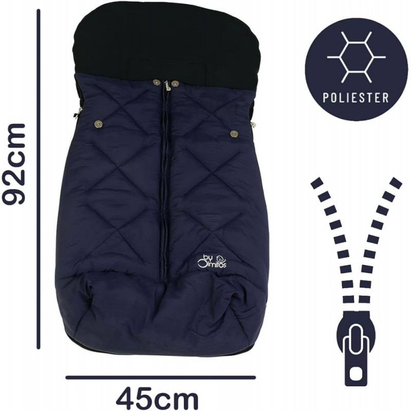 Chancelière pour poussette, poussette, chancelière universelle pour bébé,  sac de